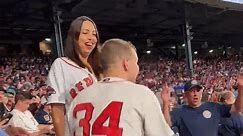 Woman Says 'Yes' to Marriage Proposal During Red Sox Game