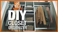 DIY Closet Organizer | The Home Depot