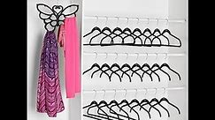 Huggable Hangers 25pc Set with Butterfly Chrome