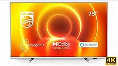 Philips 75PUS7855/12 Ambilight 75-Inch 4K LED UHD HDR TV With Alexa & Freeview Play