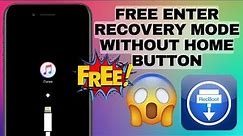Enter Recovery Mode | All iPhone/iPad&iPod Devices Without Use Home Button&Power Button | RecBoot😱🔥😎