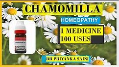 Chamomilla – Homeopathic Medicine || 1 medicine 100 uses || Dentition issue @dr.priyankashomeopathy