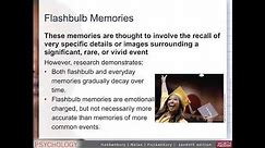 Introduction to Psychology Chapter 6 (Memory) Part 1
