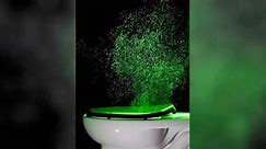 Must See! This is How Toilet Water Aerosolizes and Spray Out of the Bowl Every Time You Flush