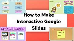 How to Make INTERACTIVE Google Slides (All the Basics & Then Some!)