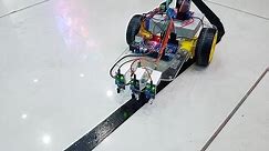 Line Follower Robot using Arduino UNO, IR sensor and L298 motor driver