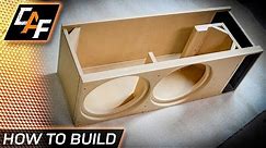 Build a BETTER subwoofer box - CUSTOM design for your exact subwoofer