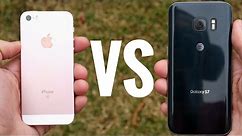 iPhone SE vs Galaxy S7