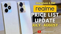 realme | PRICE LIST UPDATE & PRICE DROP PROMO | FOR JULY AND AUGUST 2023 IN PHILIPPINE MARKET!