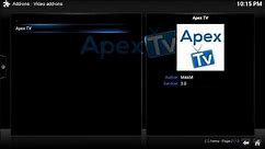 How to Install APEX TV addon