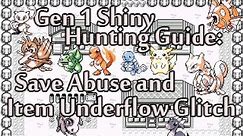 1 - Gen 1 Shiny Hunting Guide: How to Hunt Starters, Mew,... and How to Set Up Hunts Quickly