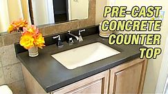 Make a Pre-Cast Concrete Counter Top