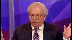 David Starkey says: "People don't like being freed" on Question Time (1.3.12)