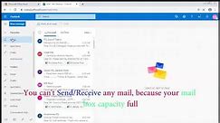 Mail Box Full (Outlook) How to solve Mail Box Full Problem.
