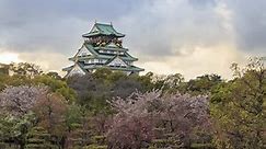 Timelapse Evening Cloud Over Osaka Castle Stock Footage Video (100% Royalty-free) 10355147 | Shutterstock