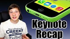 iPhone 5c & 5s: Apple Event Recap