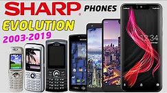SHARP PHONES EVOLUTION, SPECIFICATION, FEATURES 2003-2019 || FreeTutorial360