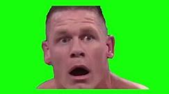 Shocked John Cena | Green Screen #johncena #meme #shocked #relatable #memes #viral #capcut #fyp