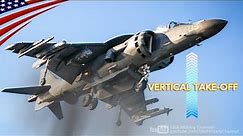 Legendary Harrier Jet – AV-8B performs Vertical Take-off and Landing