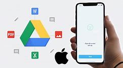 How to secure Google Drive Using Face ID On An iPhone
