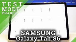 How to Enter Test Mode in SAMSUNG Galaxy Tab S6 – Test Mode Options