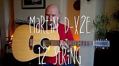 Martin D X2E 12 String
