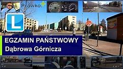 WORD OT Dąbrowa Górnicza - Nagranie prawdziwego Egzaminu na Prawo jazdy - Całość na www.Prawko.plus