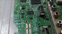 Samsung TV stuck in startup loop. Reset eeprom.