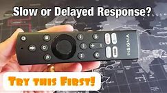 Insignia TV Remote: Slow or Delayed Response? Lagging? 1 Minute Fix!