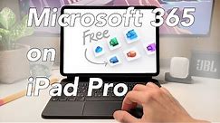 How to use Free Microsoft 365 in iPad?