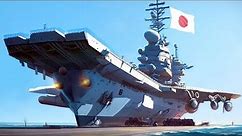 Japanese BILLIONS $ Aircraft Carrier Is Finally Ready For Action! | US Shocked
