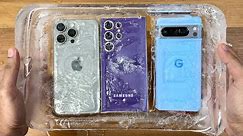 Samsung S24 Ultra vs iPhone 15 Pro Max vs Pixel 8 Pro - Water FREEZE Test! OMG!