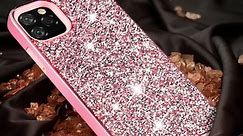 Glitter rhinestone phone case for iPhone X/Xs