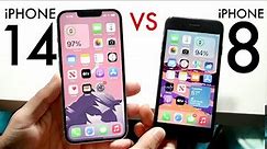 iPhone 14 Vs iPhone 8! (Comparison) (Review)