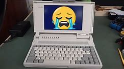 EEVblog 1527 - Toshiba T1000LE DOS Vintage Laptop Repair HELL