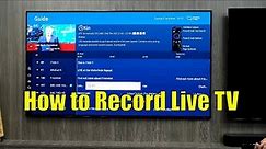 How to Record Live TV, On a Budget!