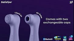 Satisfyer Pro 2 Generation 3 App Control - Air-Pulse Clitoris Stimulating Vibrator with Liquid-Air Technology - Non-Contact Clitoral Sucking Sex Toy for Women, Waterproof, Rechargeable (Lilac)