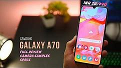 Samsung Galaxy A70 - Full Review, Unboxing, Specs and Price