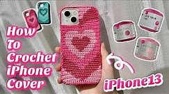 How to crochet iPhone case 💗