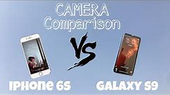 IPHONE 6S Vs GALAXY S9 | Comparing Camera's | Sameer Rafiq