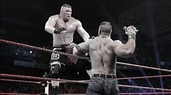 John Cena vs. Brock Lesnar Extreme Rules Match highlights