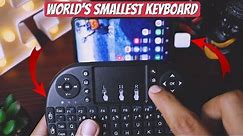 Mini Wireless Keyboard with Touchpad Review - Use With Mobile, PC, Smart TV - Must Have !