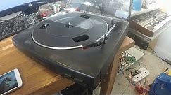 Fixing a record player (Sony PS-LX56P)