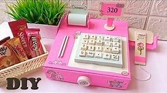 How to make Cash Register toy machine at home | DIY school project | Paper crafts for school