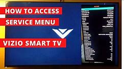 How to Access Secret "Service Menu" on VIZIO Smart TV || Hidden features you didn't know about!