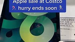 Apple iPad and Apple Watch on sale at Costco! Hurry ends soon. #costco #costcofinds #costcobuys #apple #applewatch #ipad #ipadair