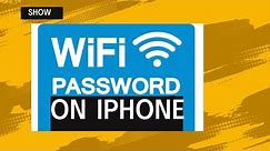 How to See WIFI Password on iPhone | How to Show Wifi Password on Your Phone