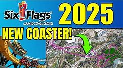 Six Flags Magic Mountain NEW Roller Coaster Predictions For 2025!