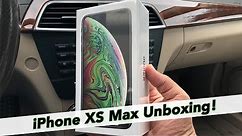 iPhone XS Max Space Gray Unboxing