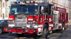 Allentown Fire Department Engine 10 Responding 11/7/22